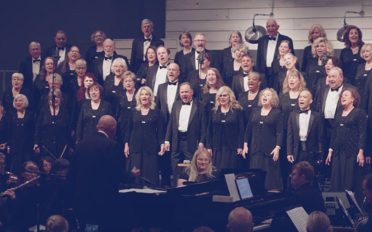Mosaic Choir & Orchestra performing