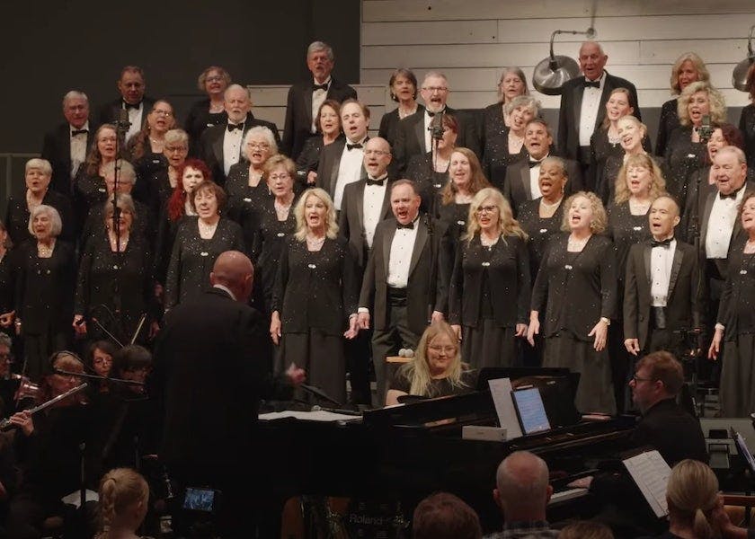 Mosaic Choir Performing